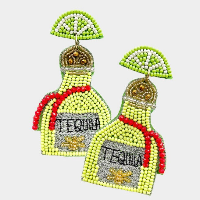 Beaded Tequila Earrings